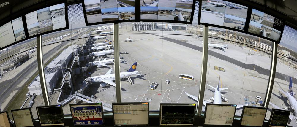 Der Flugverkehr in Frankfurt dürfte zum Erliegen kommen.