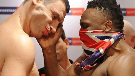 Au Backe! Der Brite Chisora ohrfeigt Vitali Klitschko