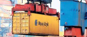 Schweres Geschäft. Die Containerschifffahrt steckt seit langem in der Krise.