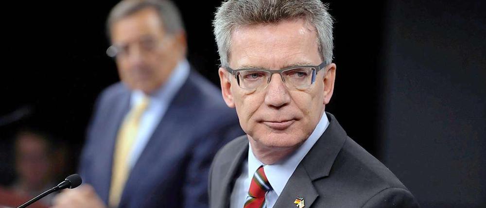 Thomas de Maizière steht als Nachfolger für den scheidenden Bundespräsidenten nicht zur Verfügung.