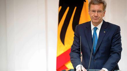 Christian Wulff übte in seiner Rücktrittserklärung Kritik an den Medien: "Die Berichterstattung der vergangenen Wochen haben mich und meine Frau verletzt."