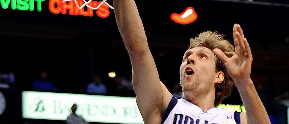 Bald in Berlin? NBA-Star Dirk Nowitzki.