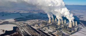 Auf vollen Touren lief das Braunkohlekraftwerk in Jänschwalde in den vergangenen kalten Tagen.