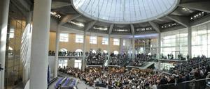 Die Bundesversammlung bei der Wahl von Präsident Wulff 2010.