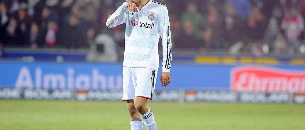 Nationalspieler Thomas Müller beendete im letzten Spiel gegen Kaiserslautern zwar seine Torlosflaute, doch gegen den SC Freiburg konnte er keinen weiteren Treffer nachlegen.