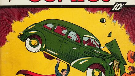 Premiere: In diesem Heft hatte Superman 1938 seinen ersten Auftritt.