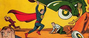 Premiere: In diesem Heft hatte Superman 1938 seinen ersten Auftritt.