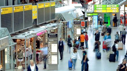 Der Flughafen Tegel.