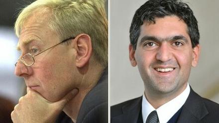 Wie weiter? Werden die bisherigen Aufgaben des scheidenden Integrationsbeauftragten Piening, links, jetzt von Staatssekretär Farhad Dilmaghani übernommen?