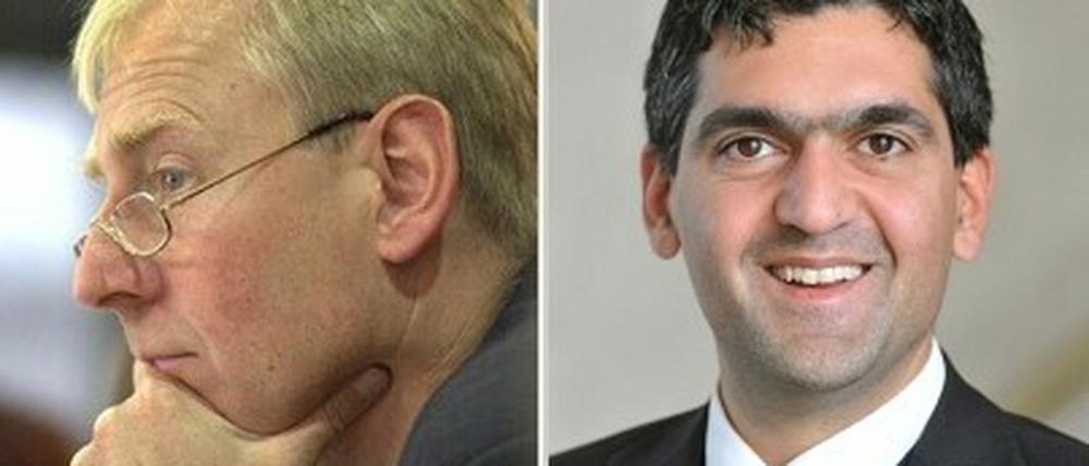 Wie weiter? Werden die bisherigen Aufgaben des scheidenden Integrationsbeauftragten Piening, links, jetzt von Staatssekretär Farhad Dilmaghani übernommen?