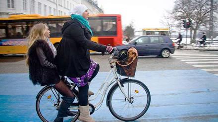 Kopenhagen ist als Radlermetropole viel weiter als deutsche Großstädte wie Berlin.