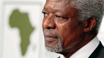 Der Friedensnobelpreisträger und frühere UN-Generalsekretär Kofi Annan.