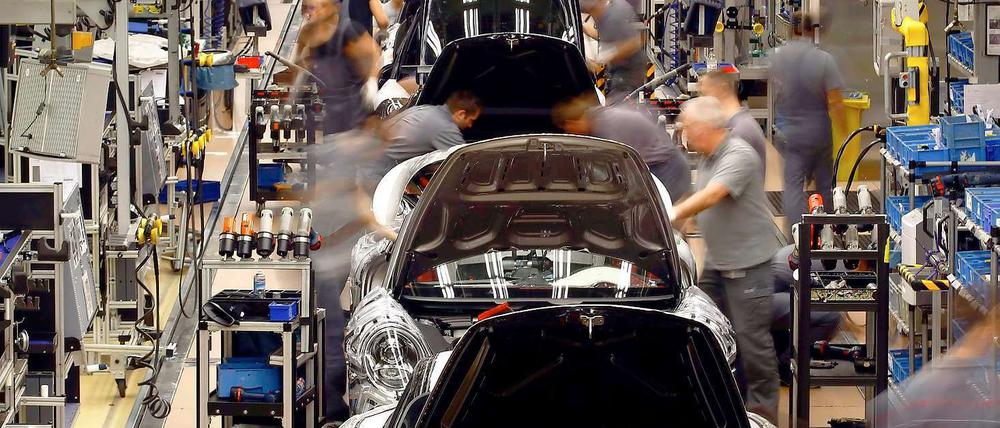 Auch deutsche Autofirmen konnten im Jahr 2011 einen Rekordgewinn verbuchen.