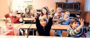 Die Schüler der Freien Georgschule sind begeistert bei der Sache.