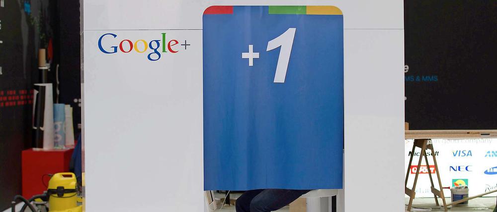 + 1: Der Internetkonzern Google führt die Nutzerdaten aus seinen vielen Diensten zusammen.