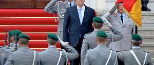 Zapfenstreich: Am 8. März soll Bundespräsident a.D. Christian Wulff mit allen militärischen Ehren verabschiedet werden.