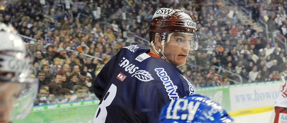 Blick nach vorne. Nick Angell übt schon für die Play-offs.
