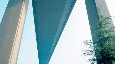 Die Fatih-Sultan-Mehmet-Brücke über den Bosporus.