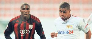 Beim 3:3 in Ingolstadt war Chinedu Ede (r.) der beste Unioner. Ein Tor erzielte er selbst, den Ausgleich in letzter Sekunde bereitete er vor.