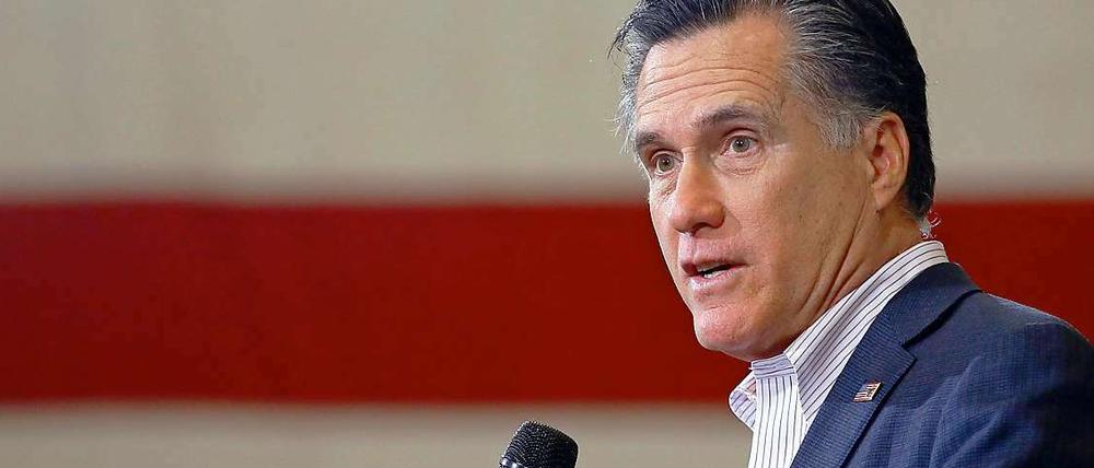 Mitt Romney, Kandidat der Republikaner.