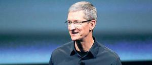 Apple-Chef Tim Cook präsentiert am Mittwoch erstmals ein iPad, nachdem Steve Jobs im Herbst gestorben war. Foto: Reuters
