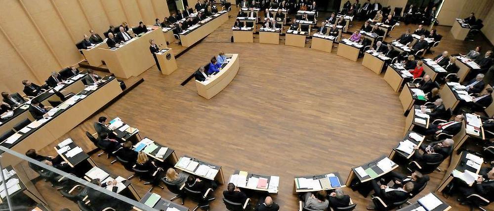 Im Bundesrat.