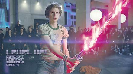 Wie im richtigen Leben: Der Film spielt, ähnlich wie der Comic, mit der Ästhetik von Videospielen.