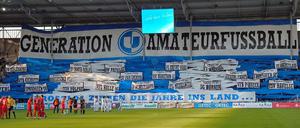 Die Magdeburger Ultras ziehen ihre Motivation aus der Vergangenheit des Klubs - der großen, nicht der jüngeren.