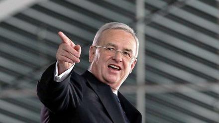 US-Wahlkampf? Die Pose könnte sich VW-Chef Winterkorn jedenfalls dort abgeschaut haben.