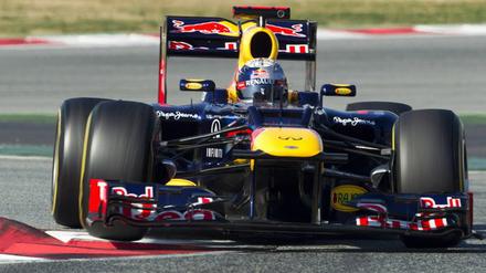 Den jagen alle: Formel-1-Weltmeister Sebastian Vettel sind in diesem Jahr sechs Weltmeister auf den Fersen. Der Vorsprung wird wohl nicht mehr so groß sein, wie im vergangenen Jahr.
