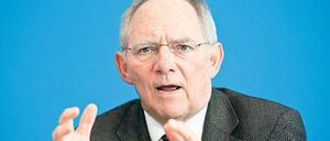 Das erste Wort. Der Bundesfinanzminister eröffnete in Brüssel die Diskussion, eine Mehrheit fand er nicht.