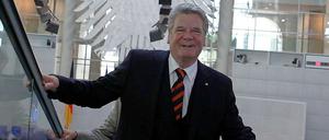 Joachim Gauck im Reichstagsgebäude. Dort soll er am Sonntag zum Bundespräsidenten gewählt werden.
