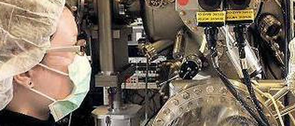 Exzellenz-Maschine. Der Wissenschaftsrat spielt eine entscheidende Rolle im Elitewettbewerb. Im Bild eine Anlage auf dem Campus Garching der TU München.