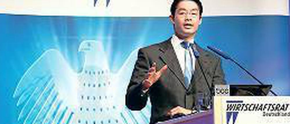 Will kein "wertloses" Internet: Bundeswirtschaftsminister Philipp Rösler (FDP).