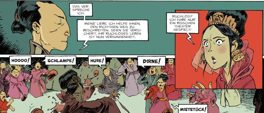 Auf dem Weg in die Hölle: Eine Szene aus dem besprochenen Album.