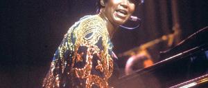 Amazing Grace. Aretha Franklin bei einem Konzert in den Siebzigern. Foto: Keystone