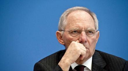 Finanzminister Wolfgang Schäuble warnt die SPD davor, auf der Finanztransaktionssteuer zu beharren.