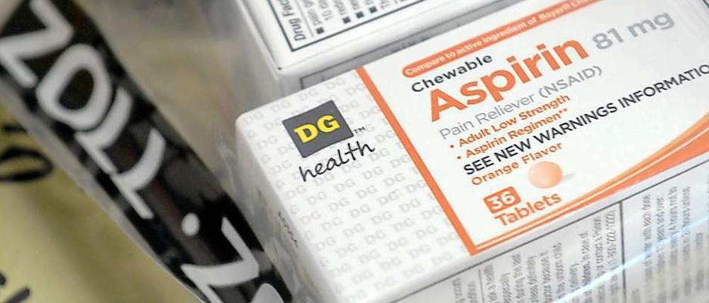 Aspirin hat auch Nebenwirkungen.