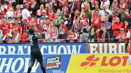 Der Mann des Tages: Stürmer Adrian Ramos erzielte beim 3:1-Sieg gegen Mainz 05 einen Doppelpack.