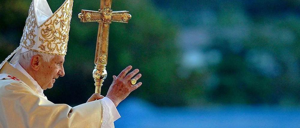 Papst Benedikt XVI. feiert eine Messe in Santiago de Cuba