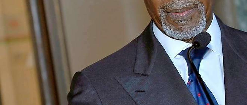 Ende des Blutvergießens in Syrien? Kofi Annan hat einen Friedensplan vorgelegt.