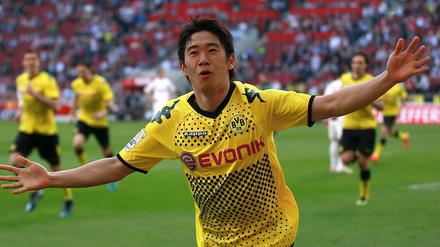 Shinji Kagawa gelangen gegen den 1. FC Köln zwei Tore und eine Vorlage.