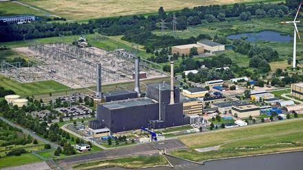 Atomkraftwerk Brunsbüttel.