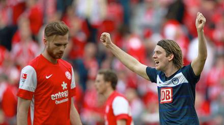 Peter Niemeyer kann mit Hertha wieder jubeln.