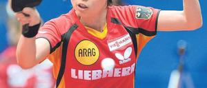 Dramatisch. Wu Jiaduo vergibt die erste deutsche Siegchance gegen Singapur. Foto: dapd