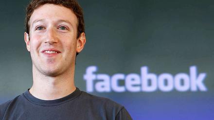 Mark Zuckerberg im Glück.