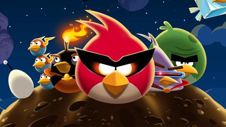 Jetzt auch im Weltraum: die Angry Birds.