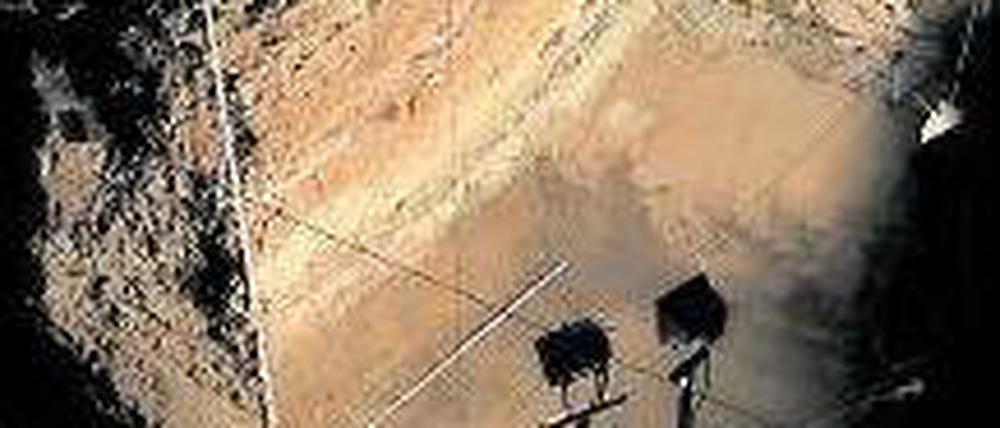 Gezündelt. In dieser Höhle in Südafrika kochten bereits Frühmenschen.