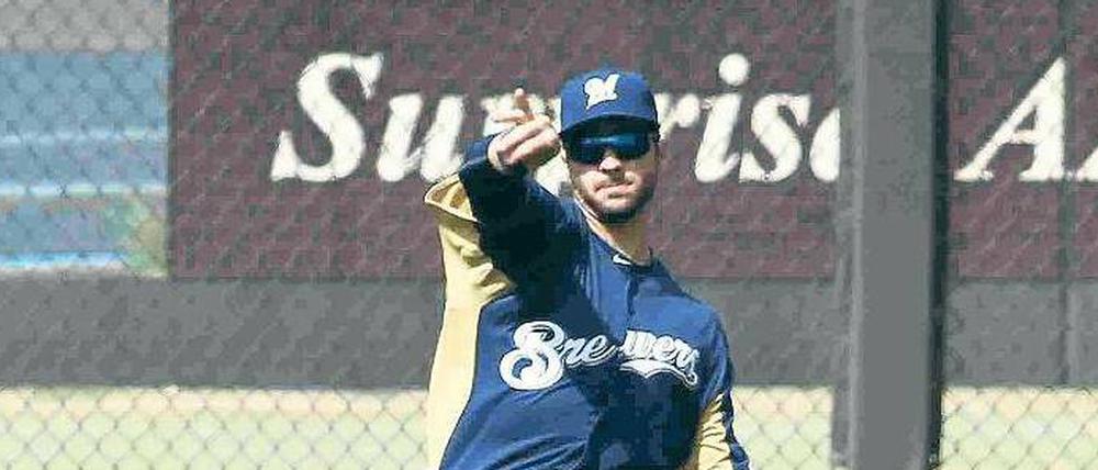 Schuldig oder nicht? Ryan Braun von den Milwaukee Brewers darf spielen. Foto: Reuters