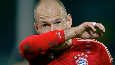 Matchloser Arjen Robben.
